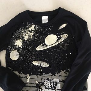 Crew Cuts...boys glow in the the dark astronaut